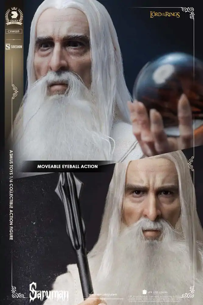 Lord of the Rings Actionfigur 1/6 Saruman 31 cm Produktfoto