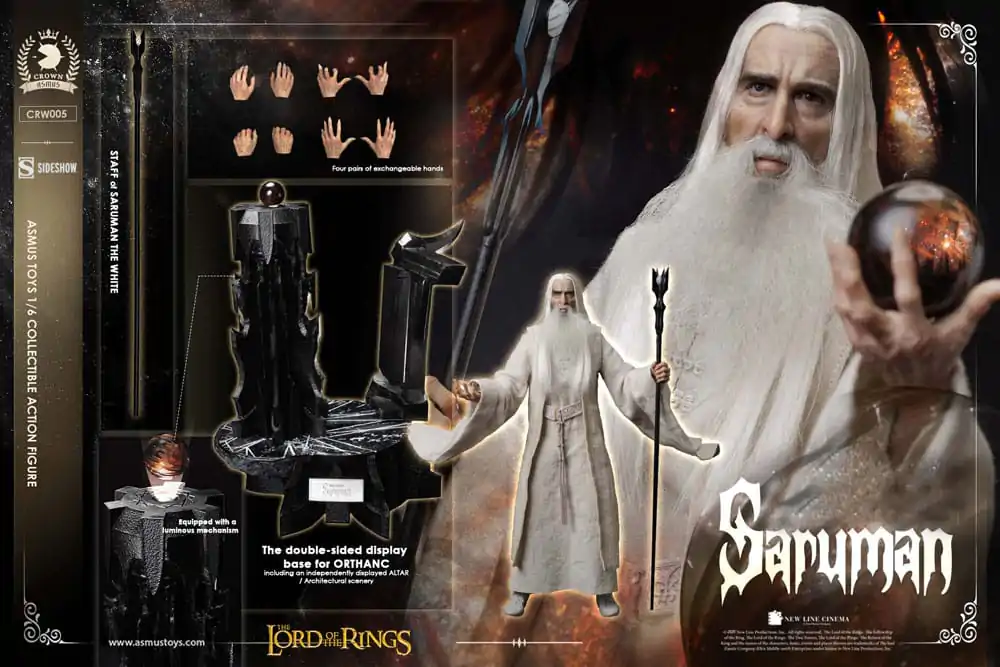Lord of the Rings Actionfigur 1/6 Saruman 31 cm Produktfoto