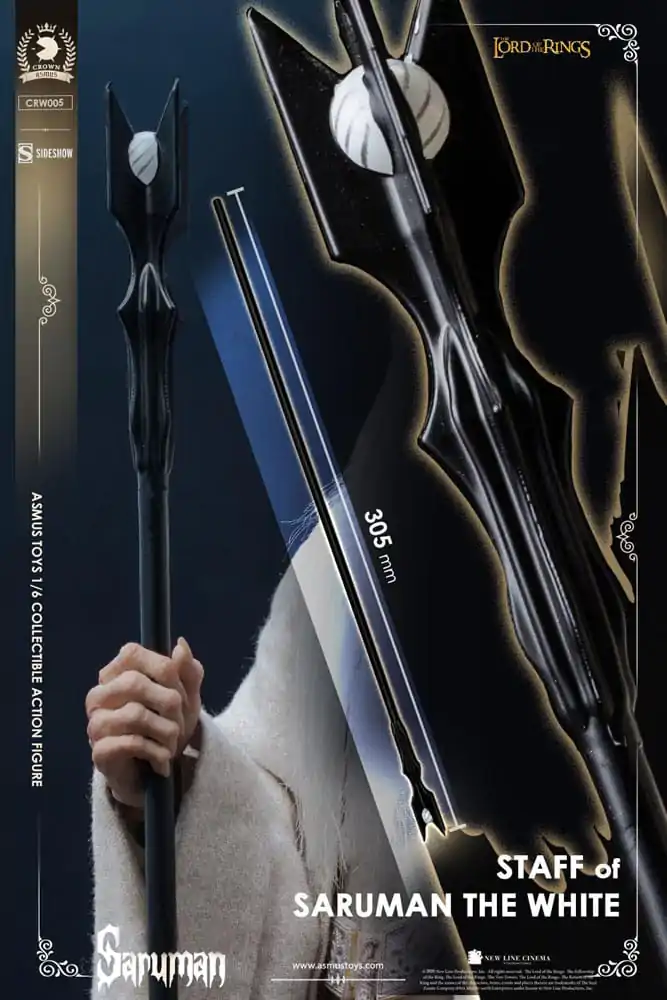 Lord of the Rings Actionfigur 1/6 Saruman 31 cm Produktfoto