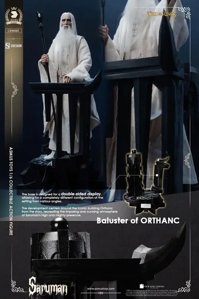 Lord of the Rings Actionfigur 1/6 Saruman 31 cm Produktfoto