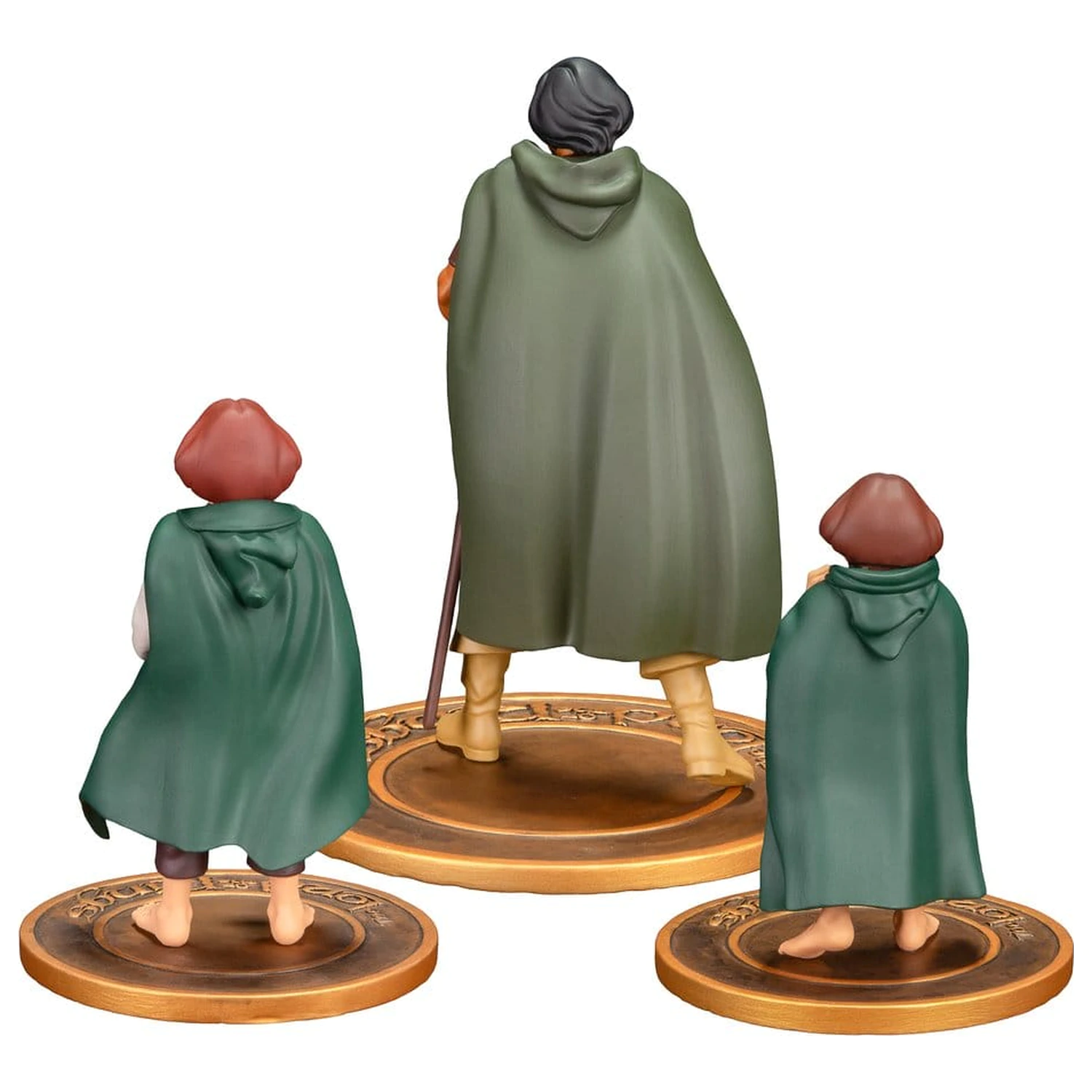 Lord of the Rings Animated Film PVC Figuren 3er-Pack Frodo, Aragorn und Samwise Produktfoto