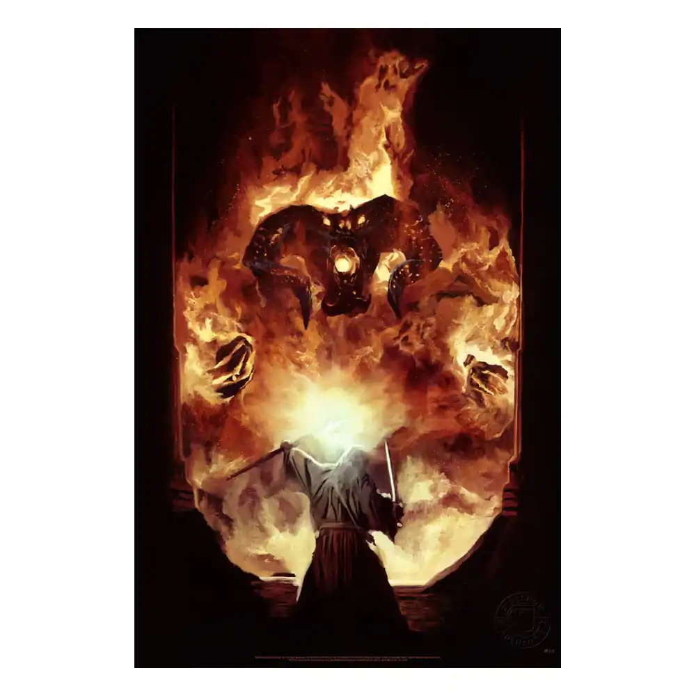 Der Herr der Ringe Kunstdruck The Flame of Anor 46 x 61 cm - ungerahmt termékfotó