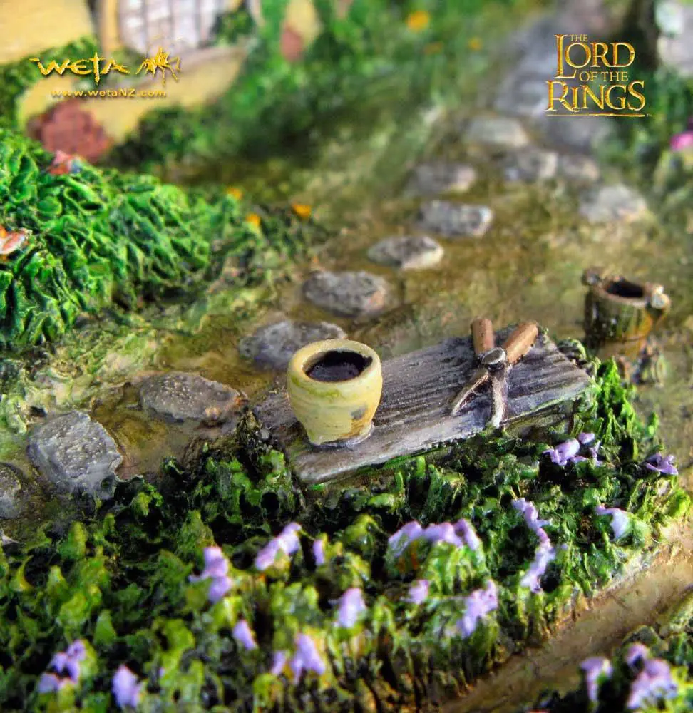 Herr der Ringe Diorama Bag End Regular Edition Produktfoto