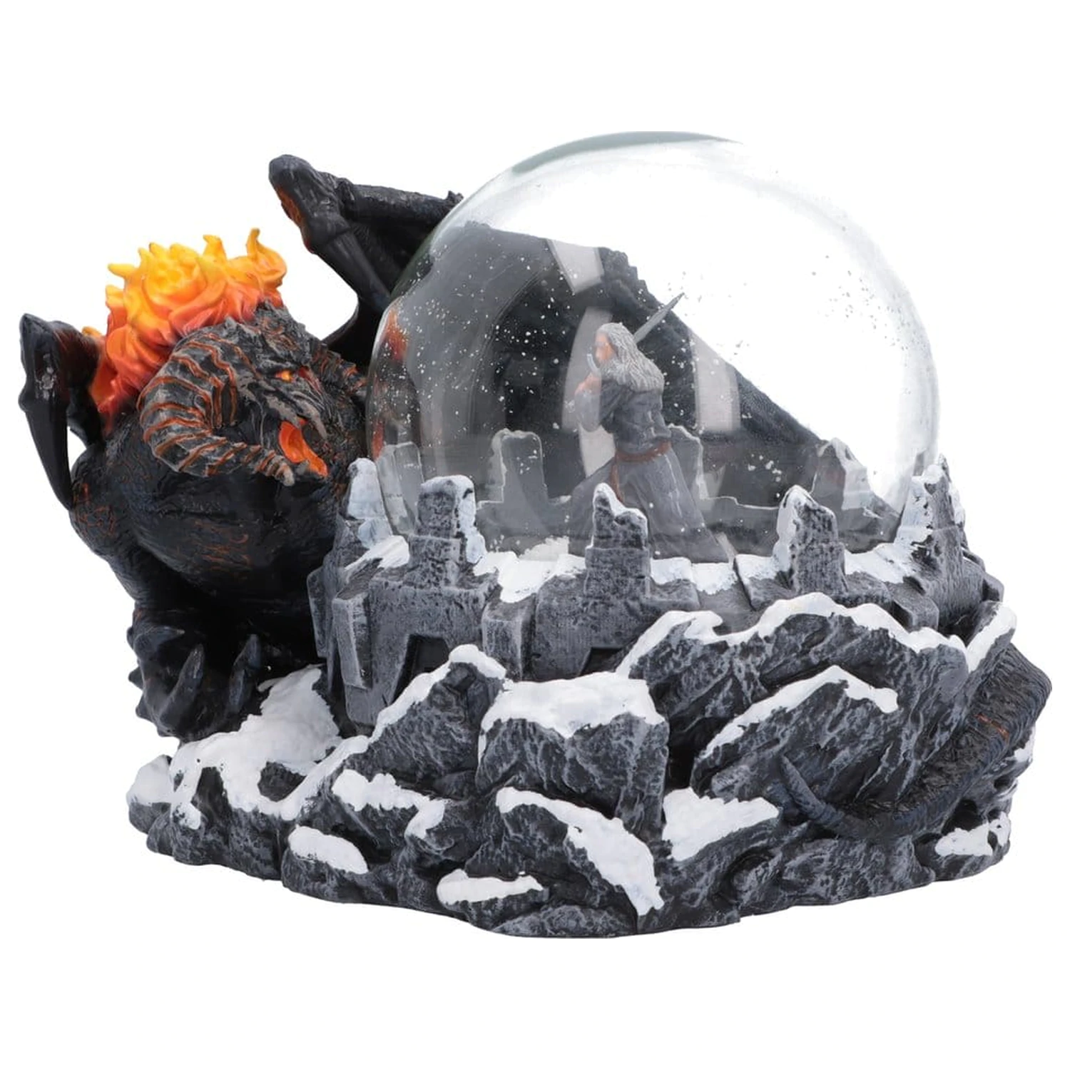 Lord of the Rings Schneekugel Battle of the Peak 13 cm Produktfoto