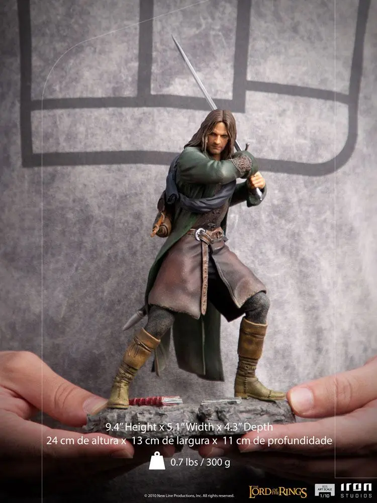 Herr der Ringe BDS Art Scale Statue 1/10 Aragorn 24 cm termékfotó