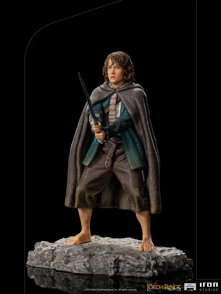 Herr der Ringe BDS Art Scale Statue 1/10 Pippin 12 cm termékfotó