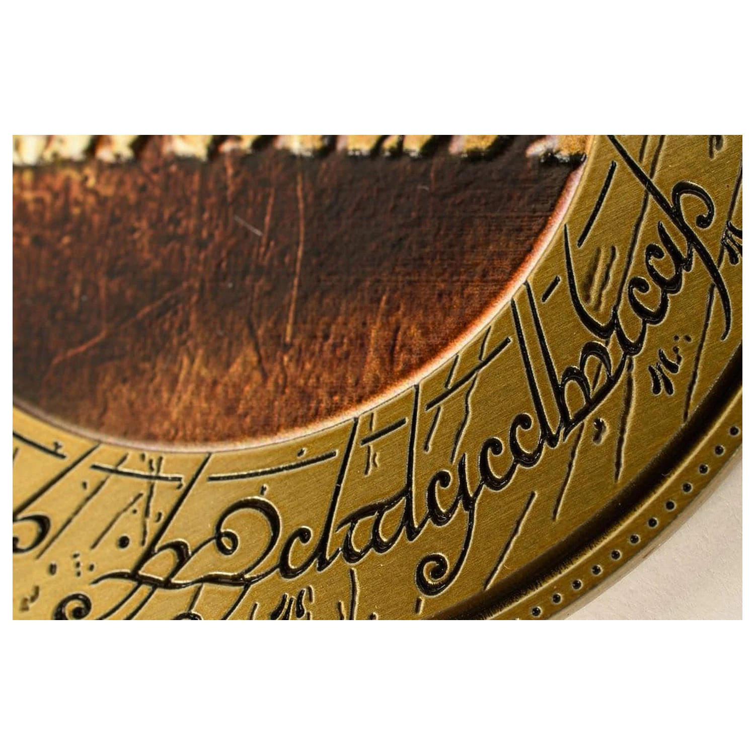 Lord of the Rings Münze mit Display Ständer The Fellowship Produktfoto