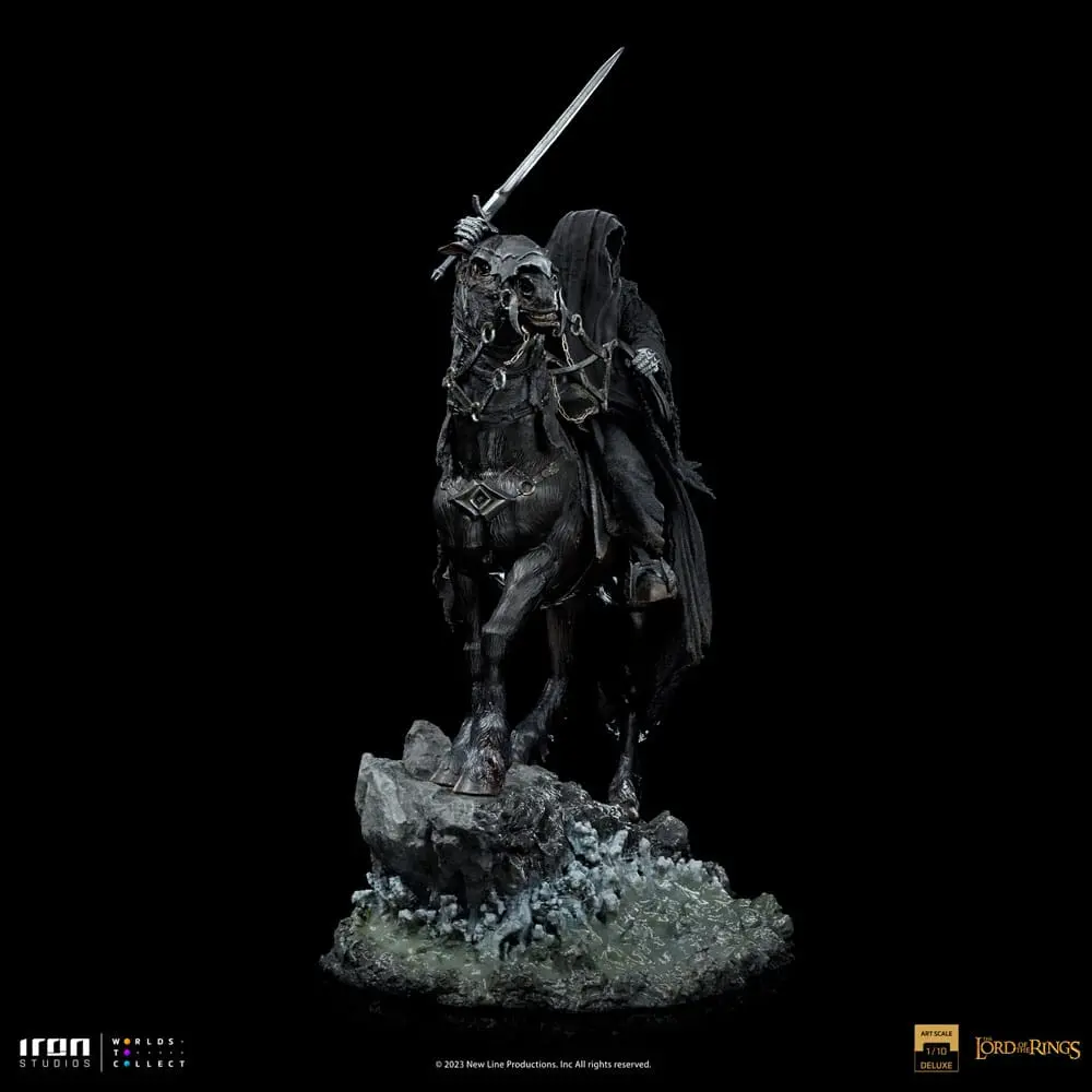Herr der Ringe Deluxe Art Scale Statue 1/10 Nazgul on Horse 42 cm Produktfoto