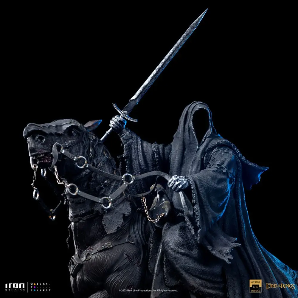 Herr der Ringe Deluxe Art Scale Statue 1/10 Nazgul on Horse 42 cm Produktfoto