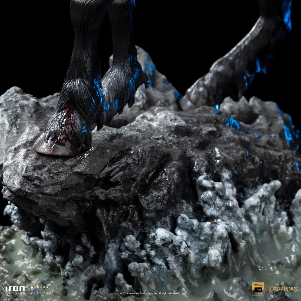 Herr der Ringe Deluxe Art Scale Statue 1/10 Nazgul on Horse 42 cm Produktfoto