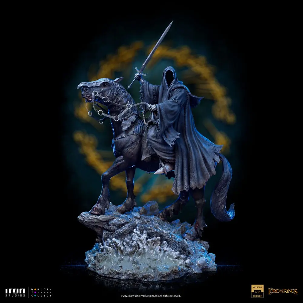 Herr der Ringe Deluxe Art Scale Statue 1/10 Nazgul on Horse 42 cm Produktfoto