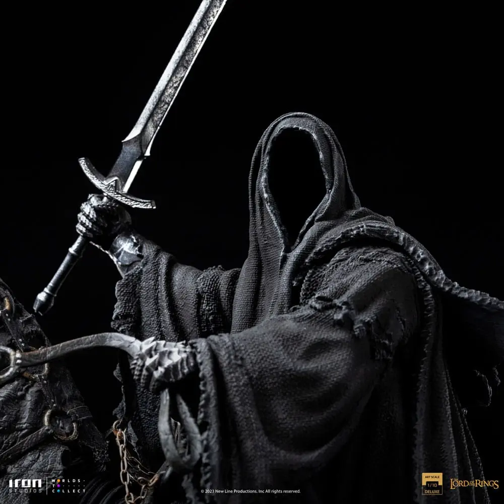 Herr der Ringe Deluxe Art Scale Statue 1/10 Nazgul on Horse 42 cm Produktfoto