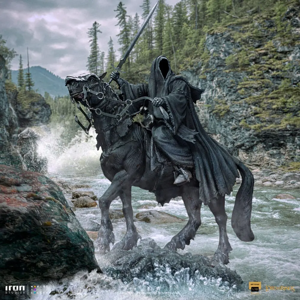 Herr der Ringe Deluxe Art Scale Statue 1/10 Nazgul on Horse 42 cm Produktfoto