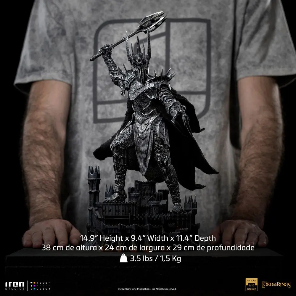 Herr der Ringe Deluxe Art Scale Statue 1/10 Sauron 38 cm Produktfoto
