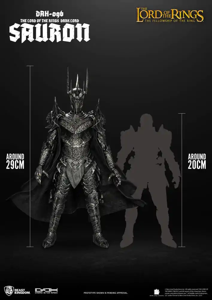 Herr der Ringe Dynamic 8ction Heroes Actionfigur 1/9 Sauron 29 cm termékfotó