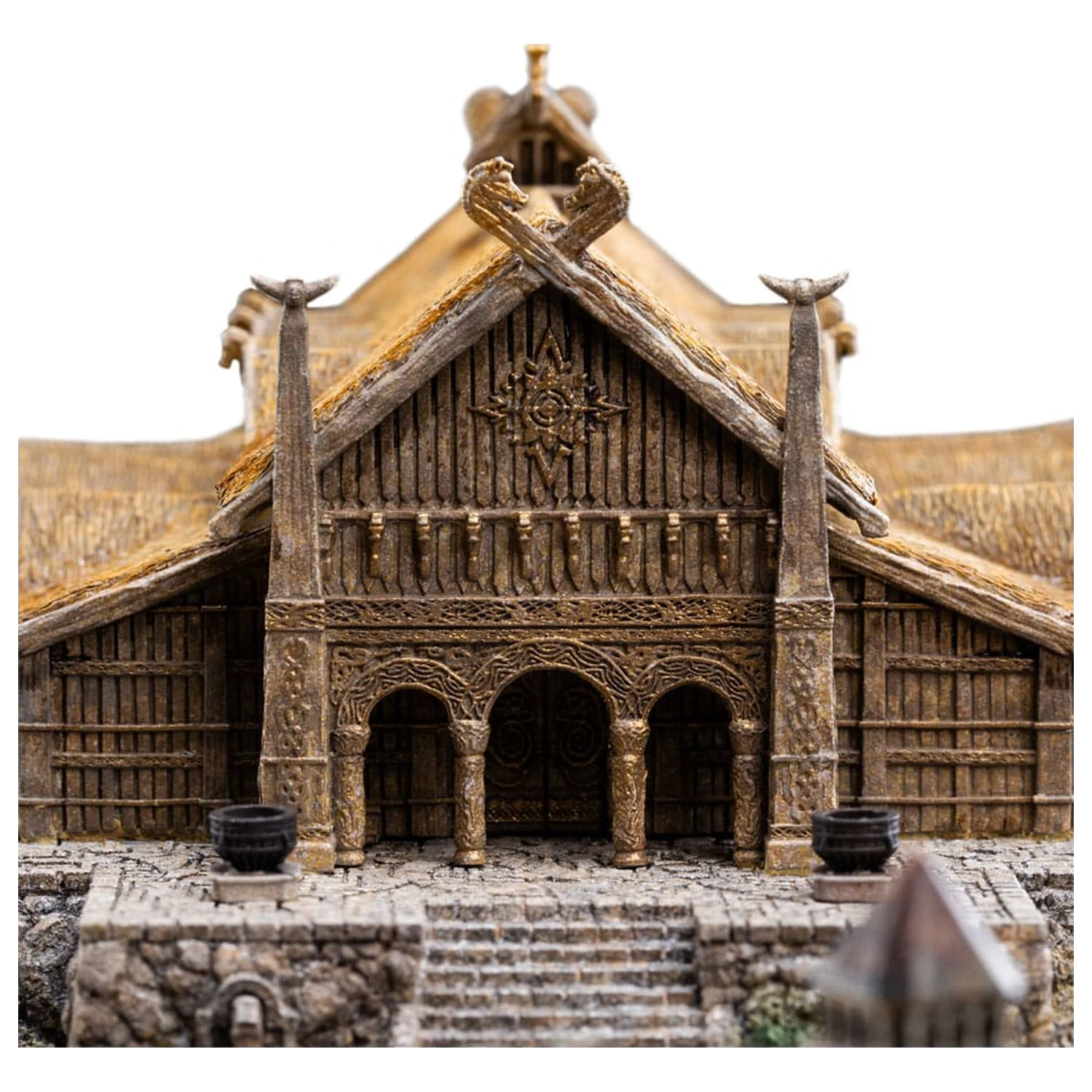 Lord of the Rings Statue Edoras - Limited Edition 15 cm Produktfoto