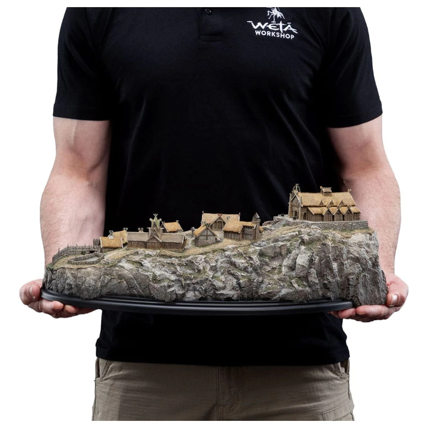 Lord of the Rings Statue Edoras - Limited Edition 15 cm Produktfoto