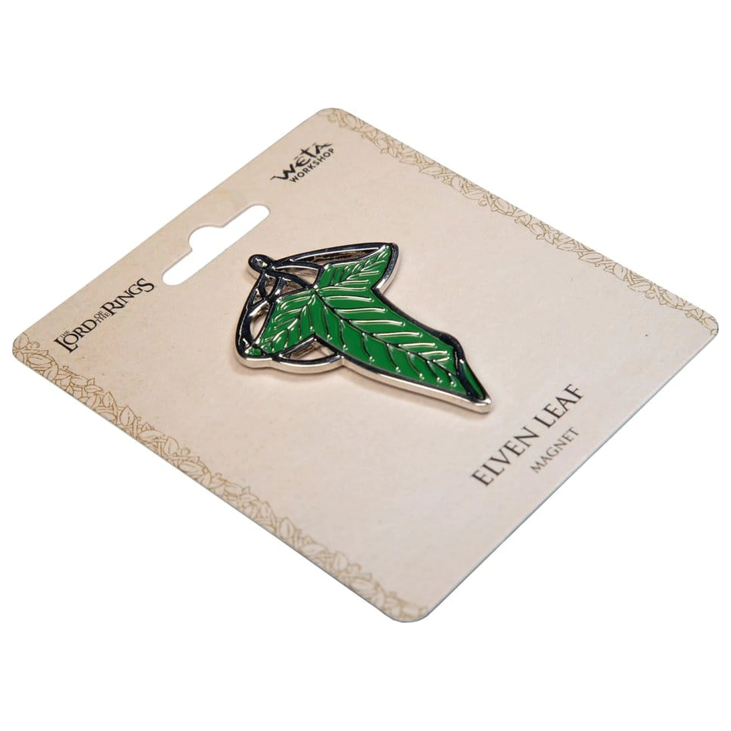 Lord of the Rings Magnet Elfenblatt (Emaille) 4 cm Produktfoto