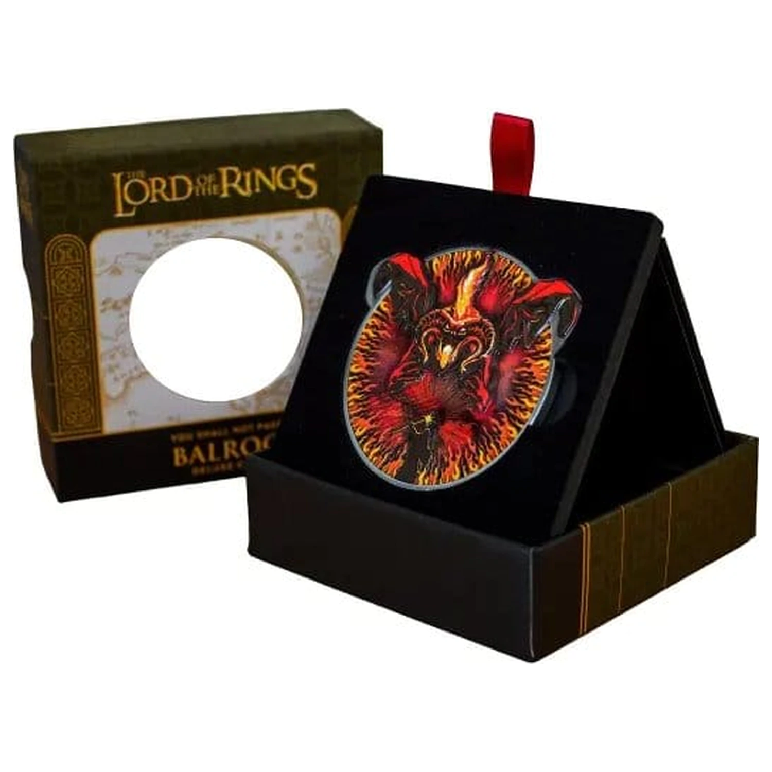 Lord of the Rings Münze "You Shall Not Pass" Balrog Deluxe Produktfoto