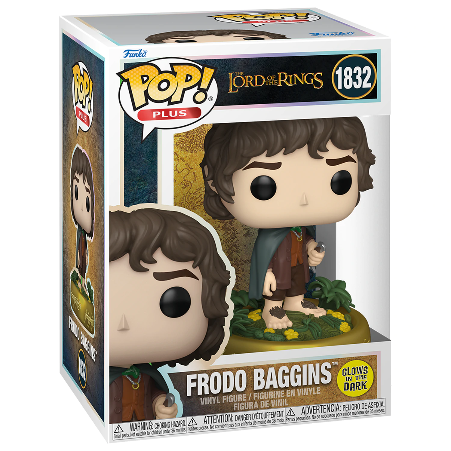 Lord of the Rings Funko POP! Plus Filme Vinyl Figuren Frodo Baggins(GW) 9 cm Produktfoto