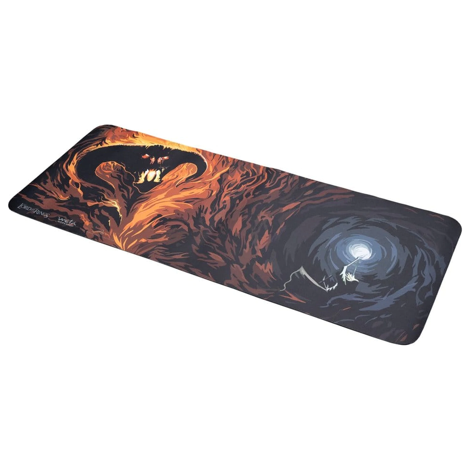 Lord of the Rings Schreibtischunterlage Gandalf & The Balrog in Moria 74 cm Produktfoto