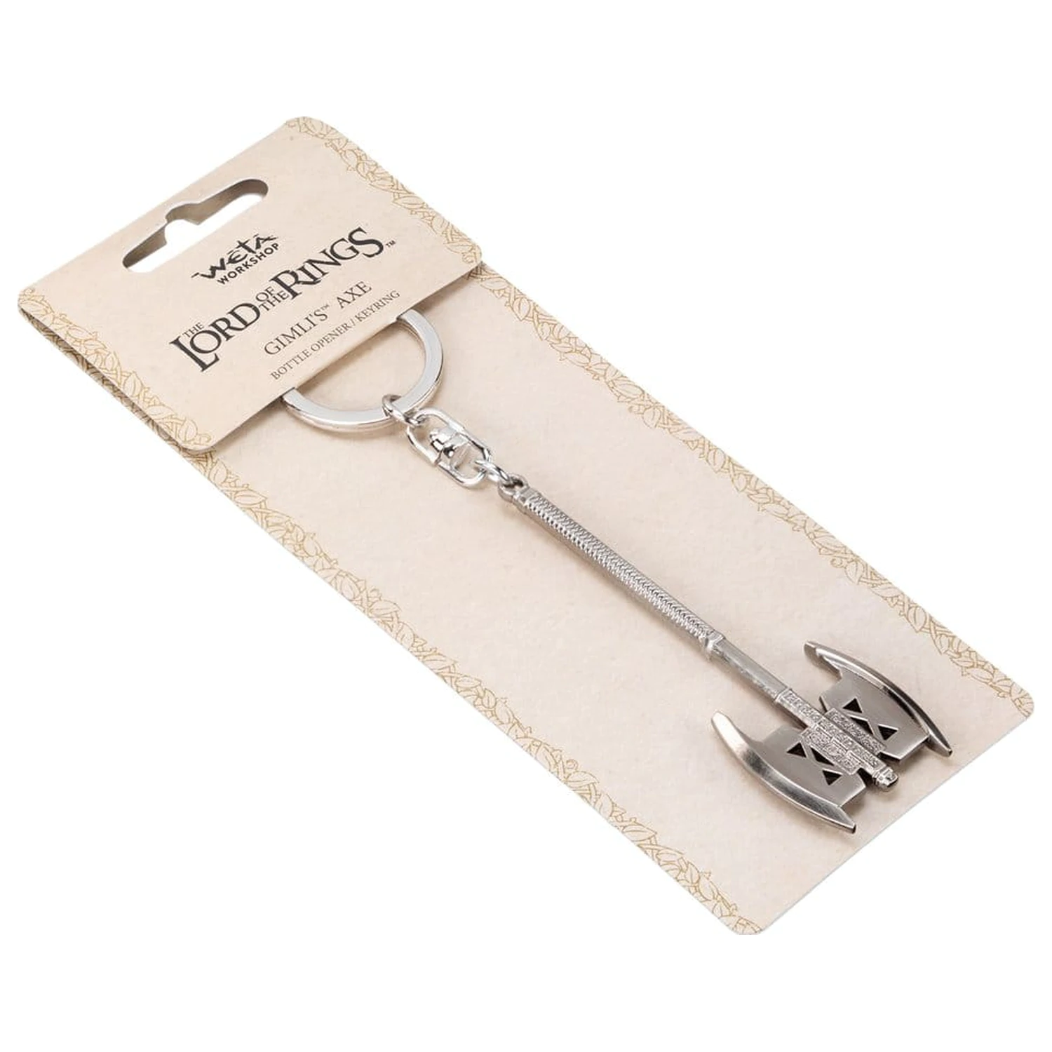 Lord of the Rings Schlüsselanhänger Flaschenöffner Gimli's Axe Produktfoto