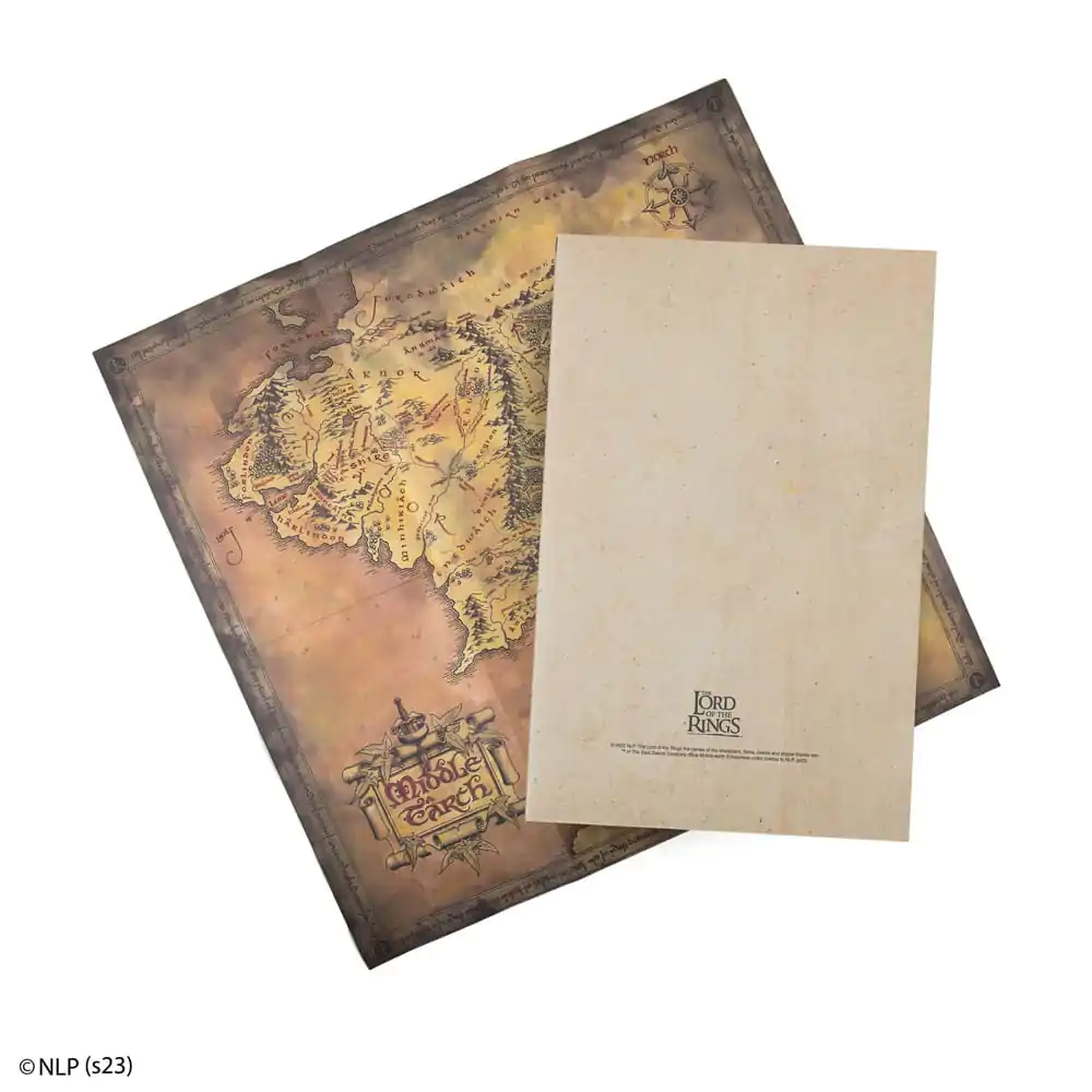 Herr der Ringe Notizbuch Map of Middle Earth termékfotó