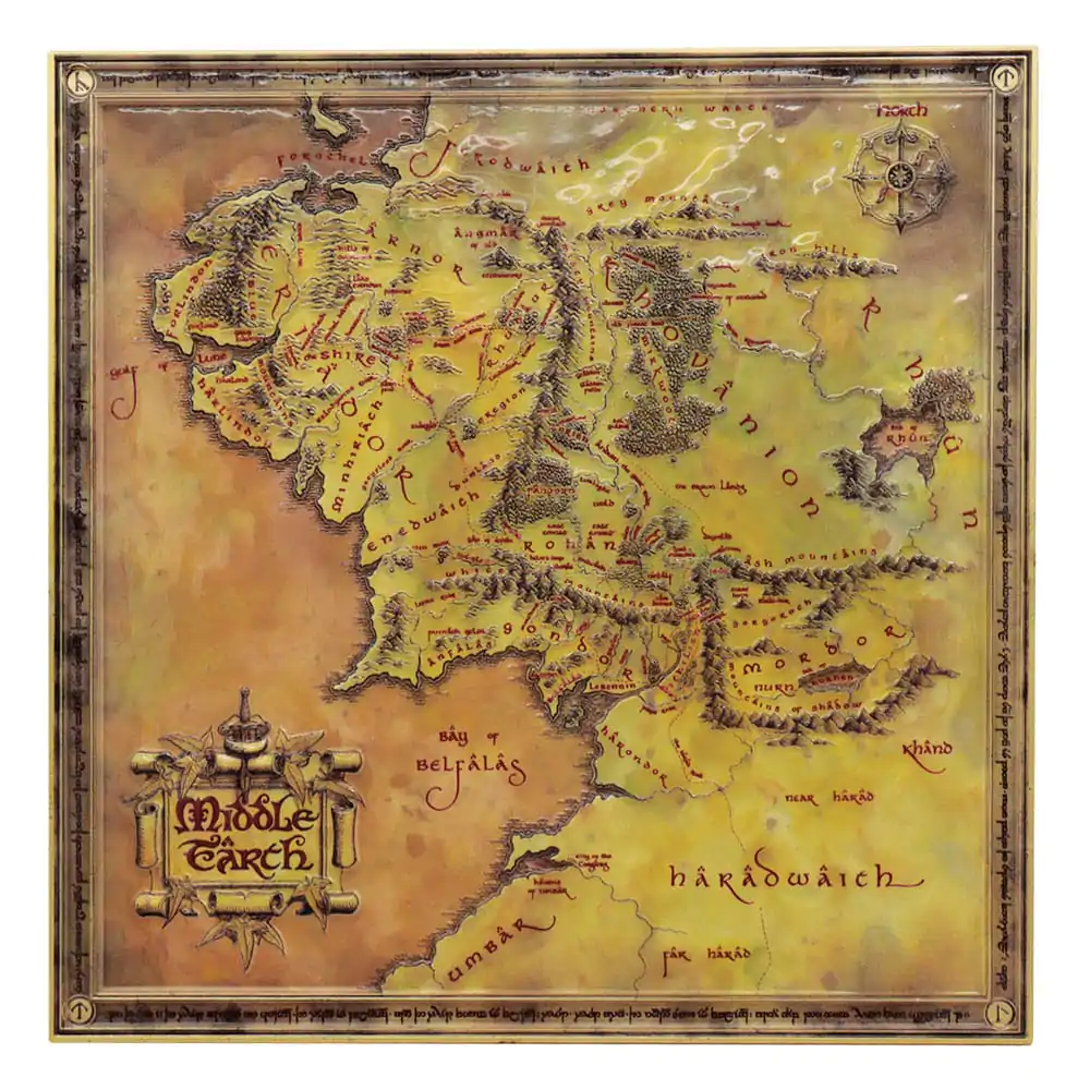 Herr der Ringe Replik Map Limited Edition termékfotó