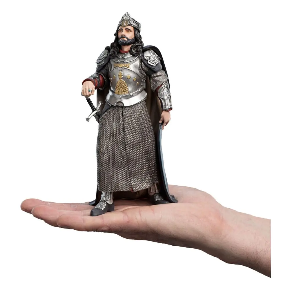 Herr der Ringe Mini Epics Vinyl Figur King Aragorn 19 cm Produktfoto