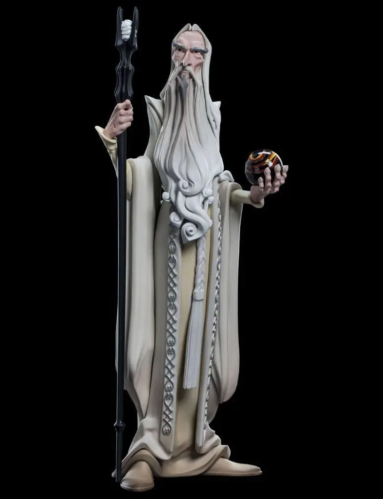 Herr der Ringe Mini Epics Vinyl Figur Saruman 17 cm Produktfoto