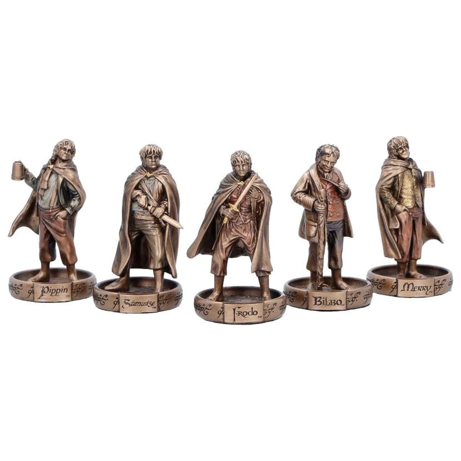 Lord of the Rings Mini Figuren The Hobbits of the Shire 7 cm Produktfoto