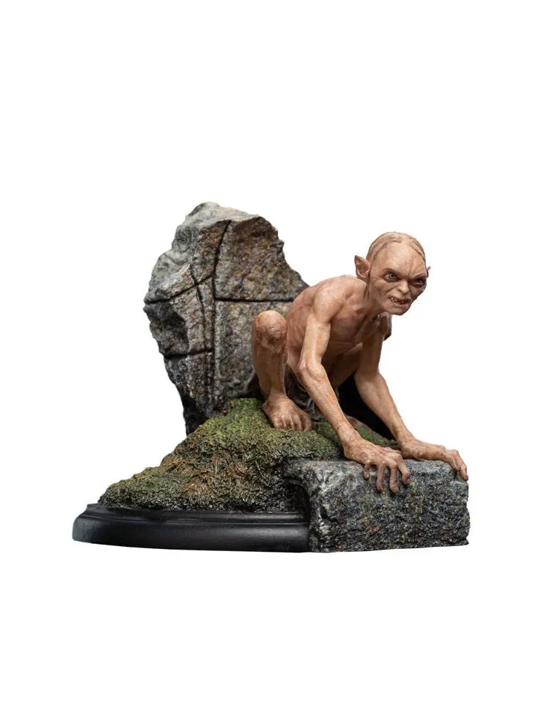 Lord of the Rings Mini Statues Gollum &amp; Sméagol in Ithilien 11 cm Produktfoto