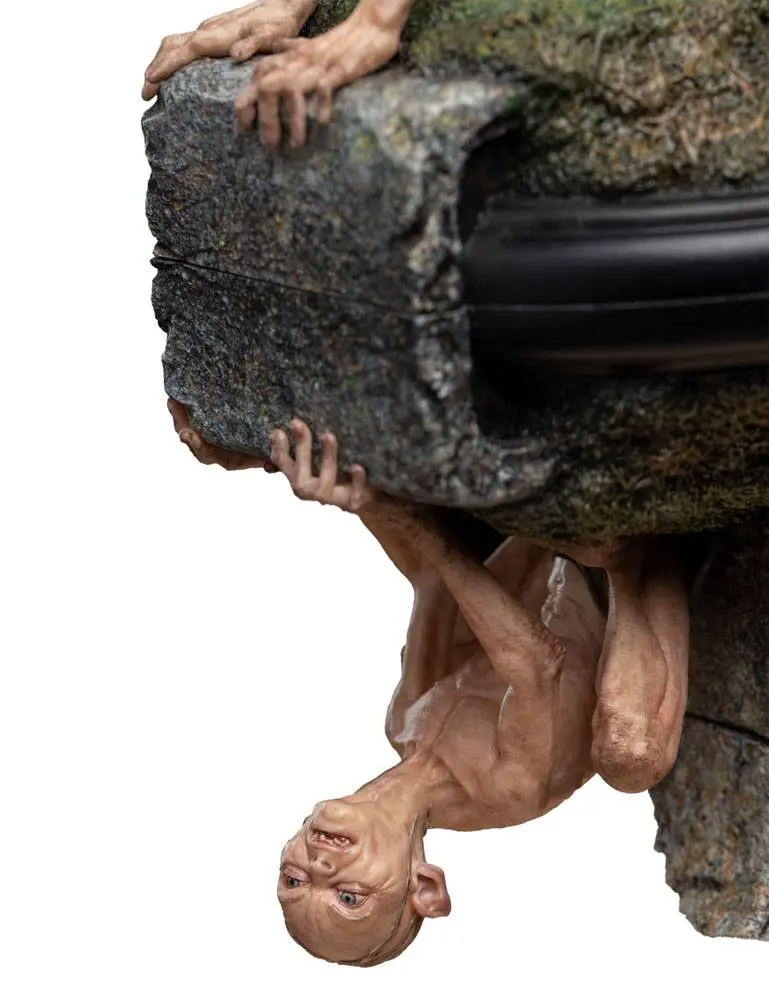 Lord of the Rings Mini Statues Gollum &amp; Sméagol in Ithilien 11 cm Produktfoto