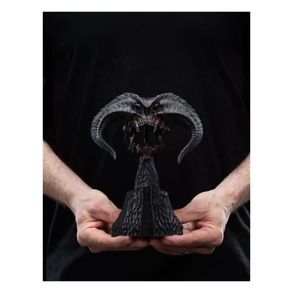 Herr der Ringe Mini Statue Skull of a Balrog 20 cm Produktfoto