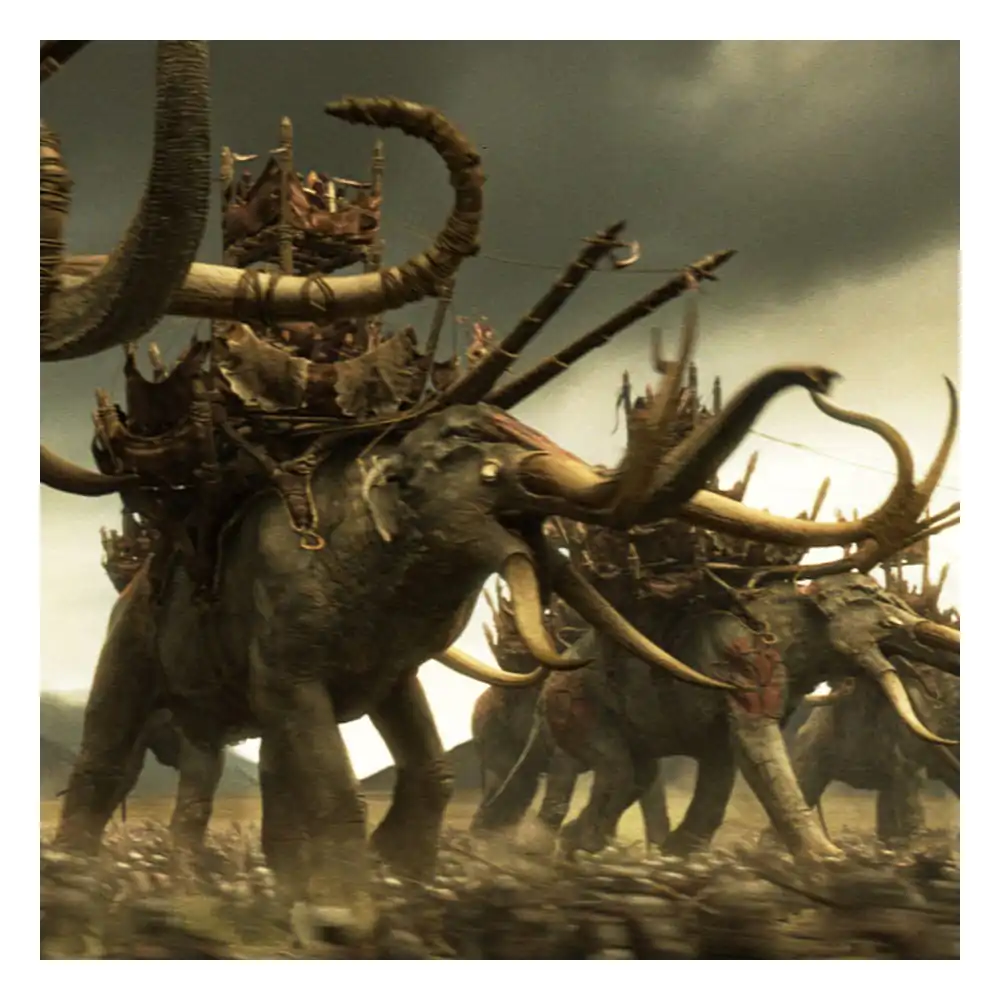 Lord of the Rings Mini Statue Schädel eines Mumak 15 cm Produktfoto