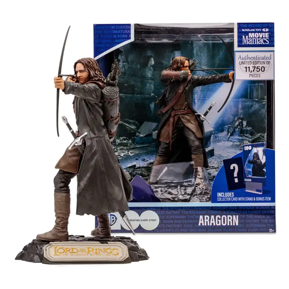 Lord of the Rings Movie Maniacs Figur Aragorn 15 cm termékfotó