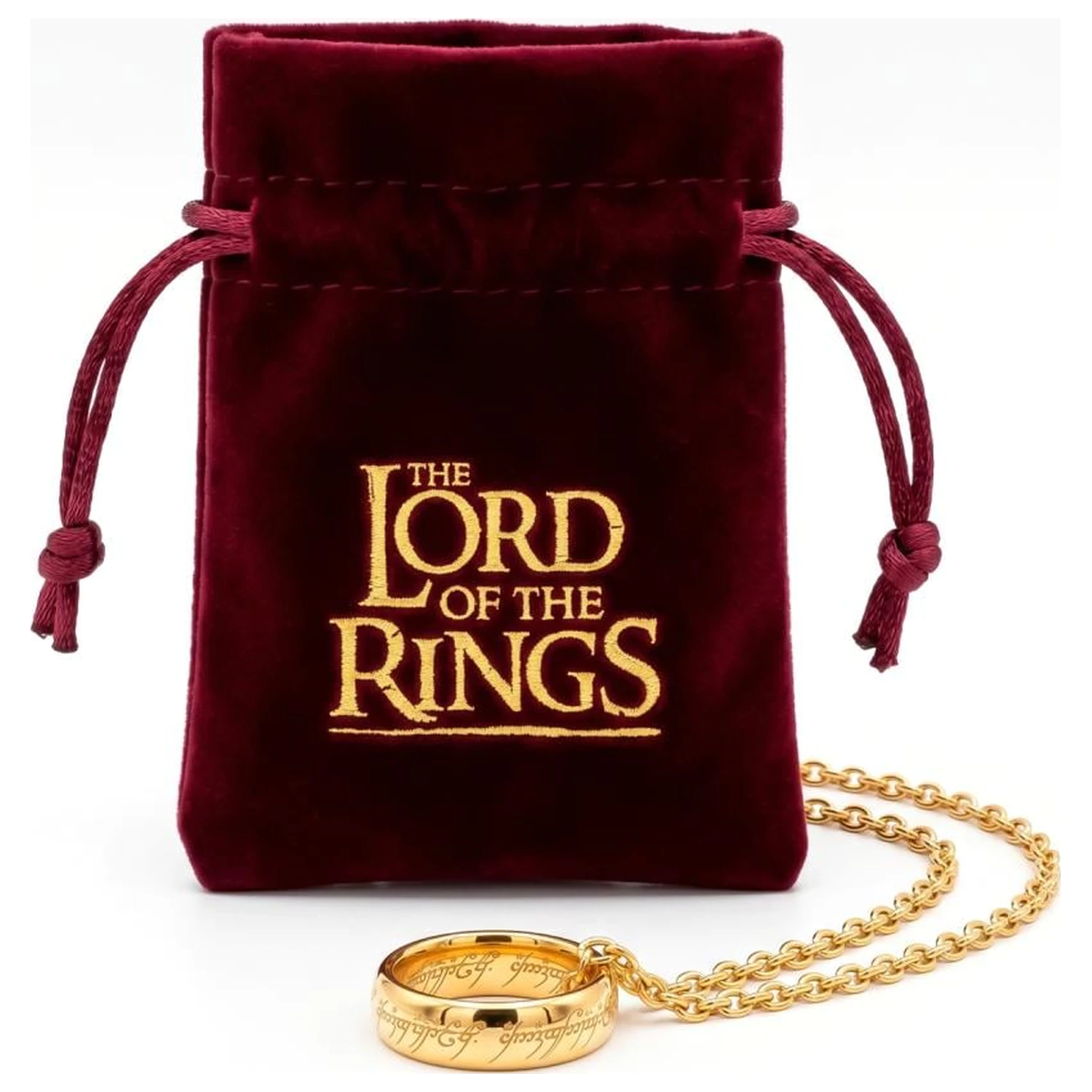 Lord of the Rings Halskette im Schaukasten Produktfoto