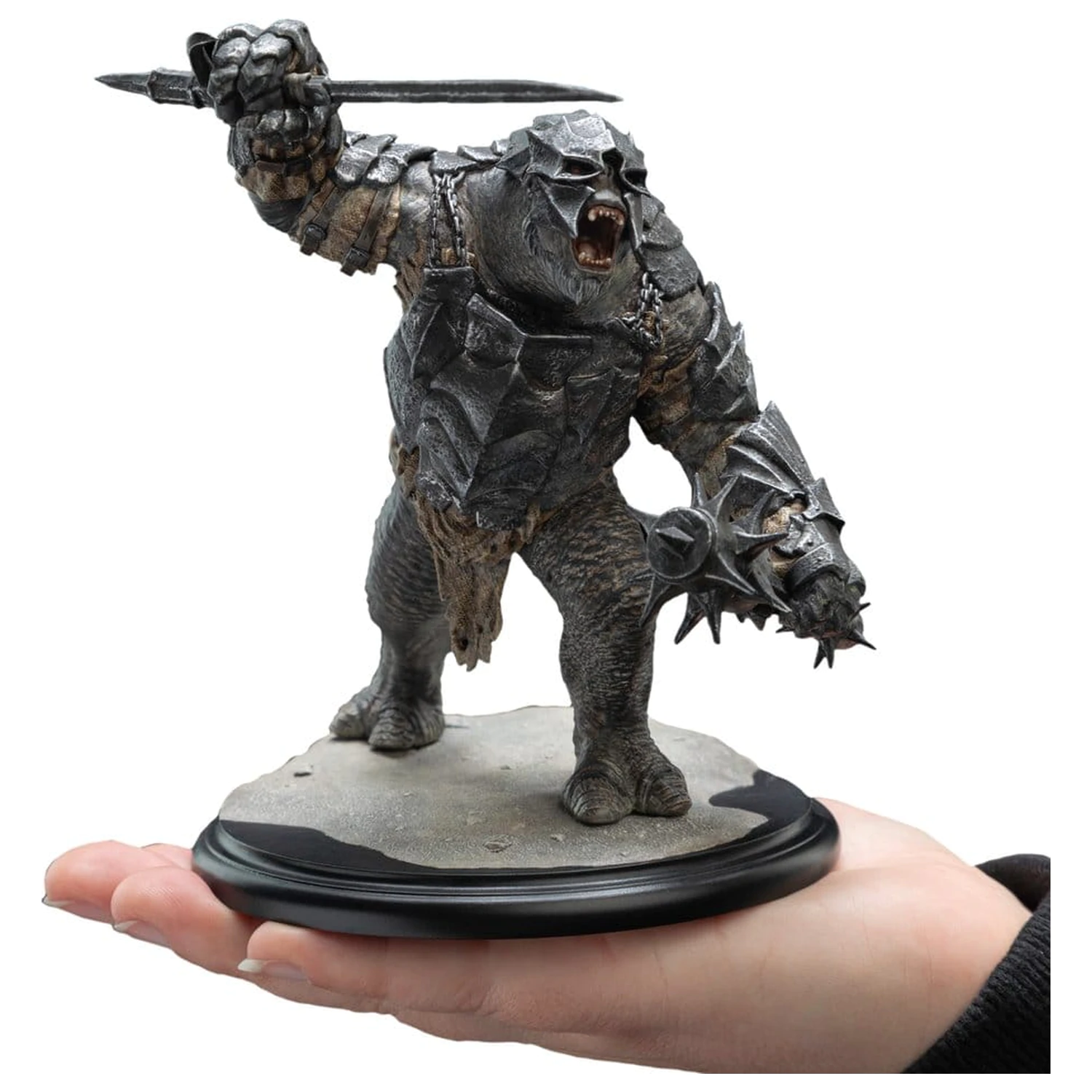 Lord of the Rings Statue Olog-hai of the Black Gate 14 cm Produktfoto