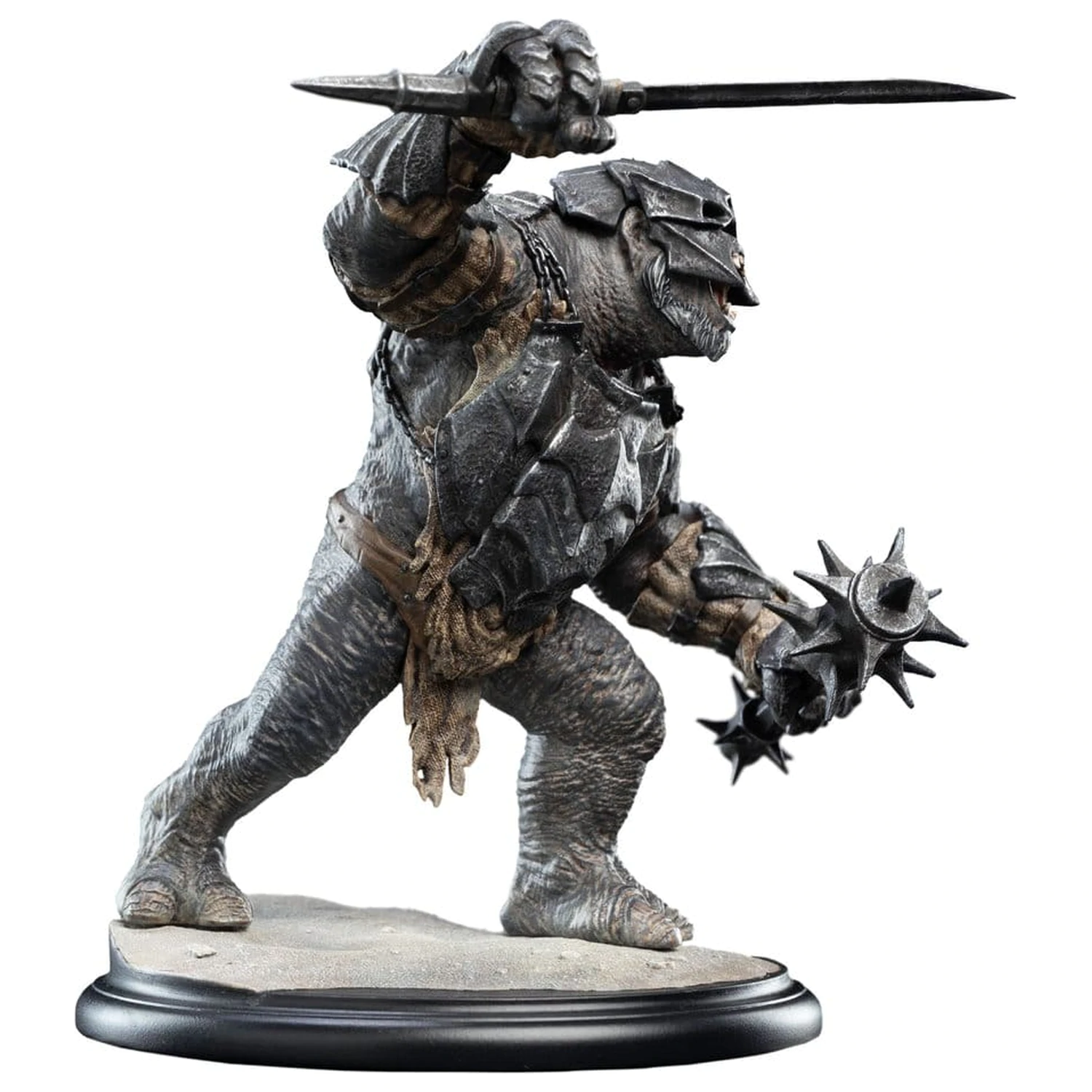 Lord of the Rings Statue Olog-hai of the Black Gate 14 cm Produktfoto