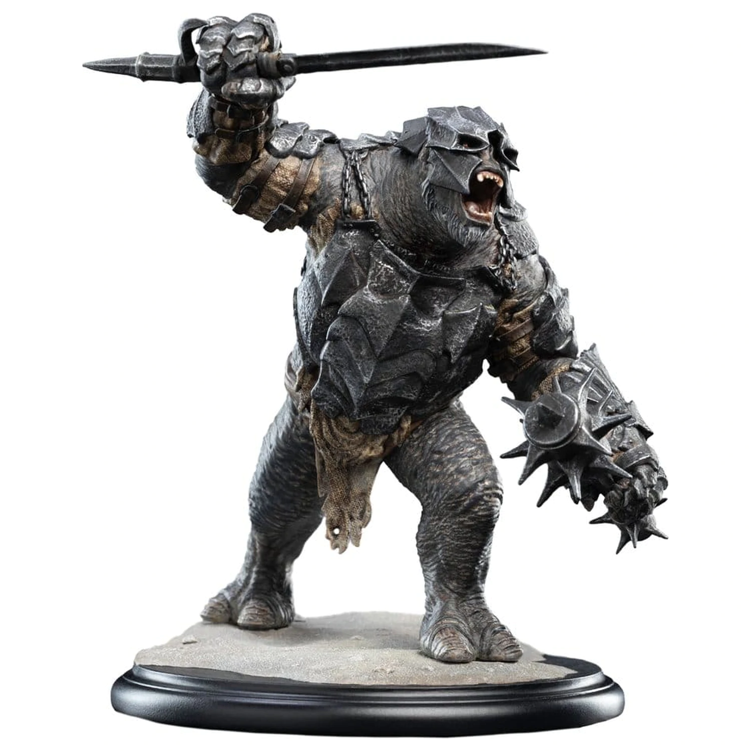 Lord of the Rings Statue Olog-hai of the Black Gate 14 cm Produktfoto