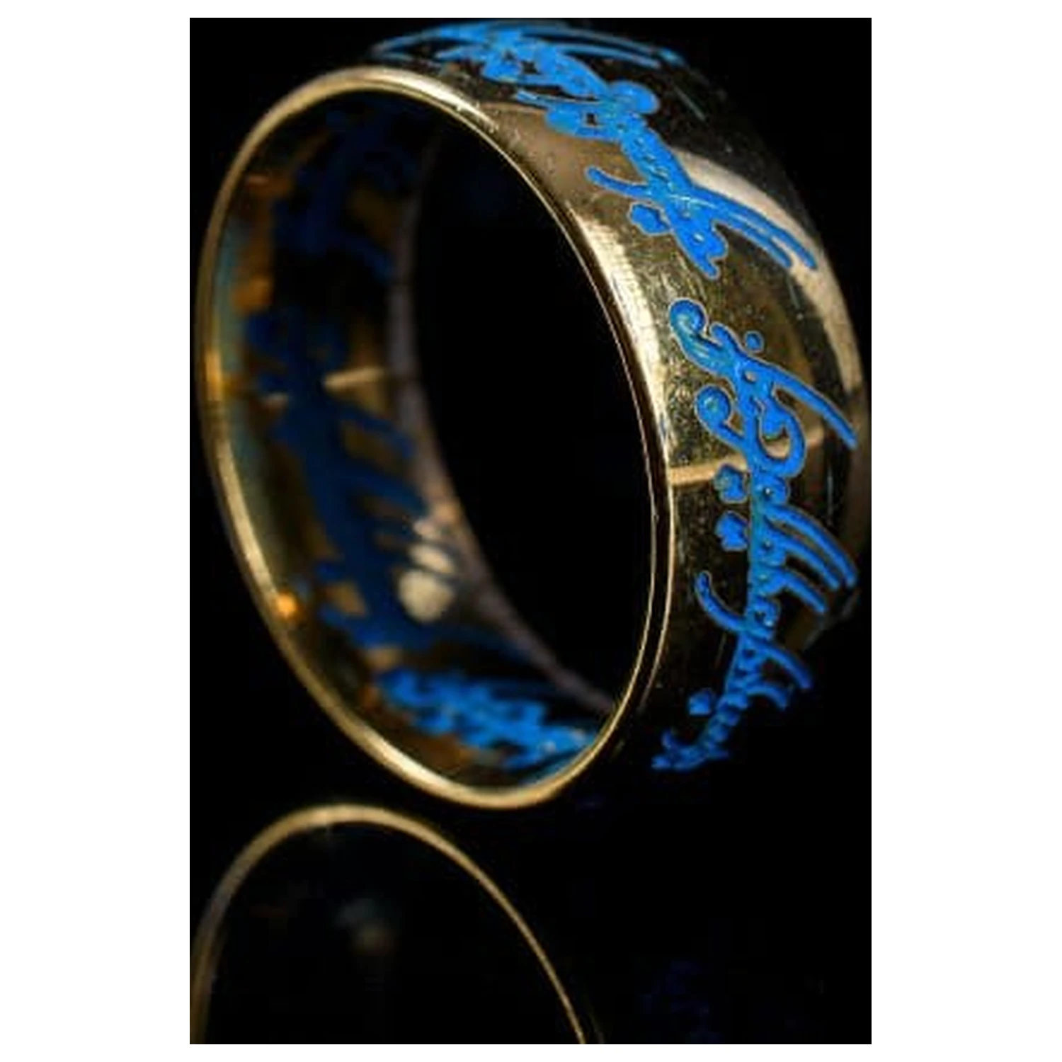 Lord of the Rings Nachbildung Ein Ring Glow in the Dark Produktfoto