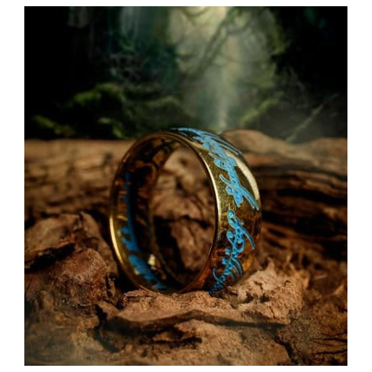 Lord of the Rings Nachbildung Ein Ring Glow in the Dark Produktfoto