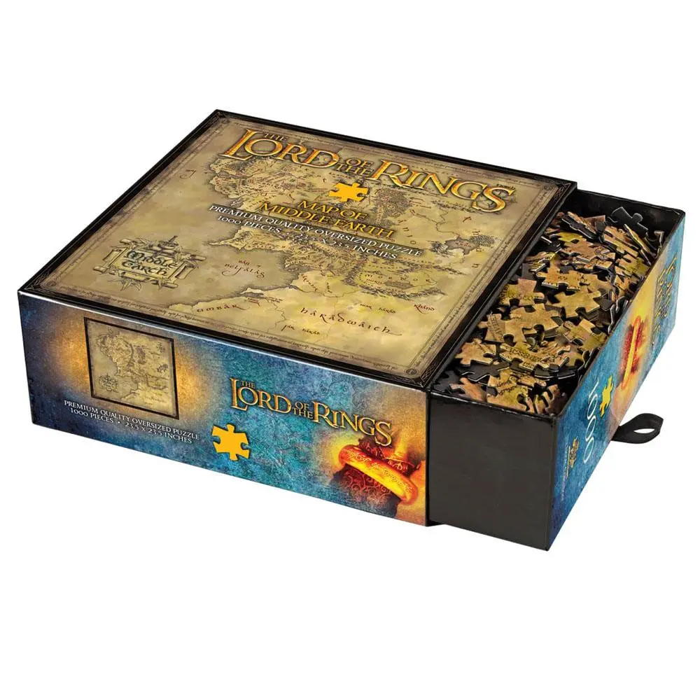 Herr der Ringe Puzzle Middle Earth (1000 Teile) termékfotó