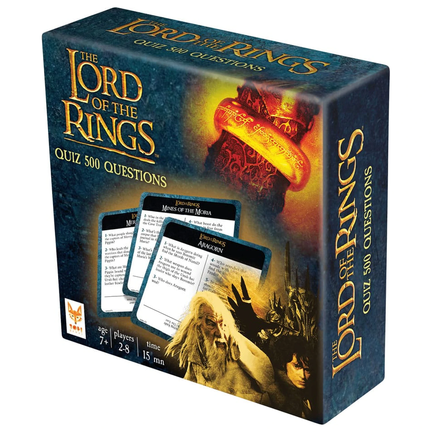 Lord of the Rings Kartenspiel Quiz 500 Fragen *English Version* Produktfoto