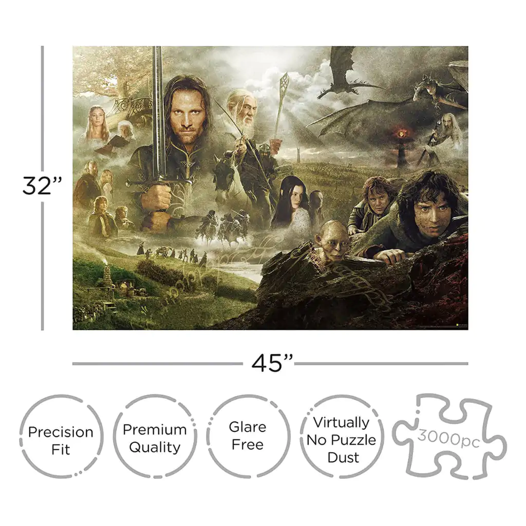 Herr der Ringe Puzzle Saga (3000 Teile) termékfotó