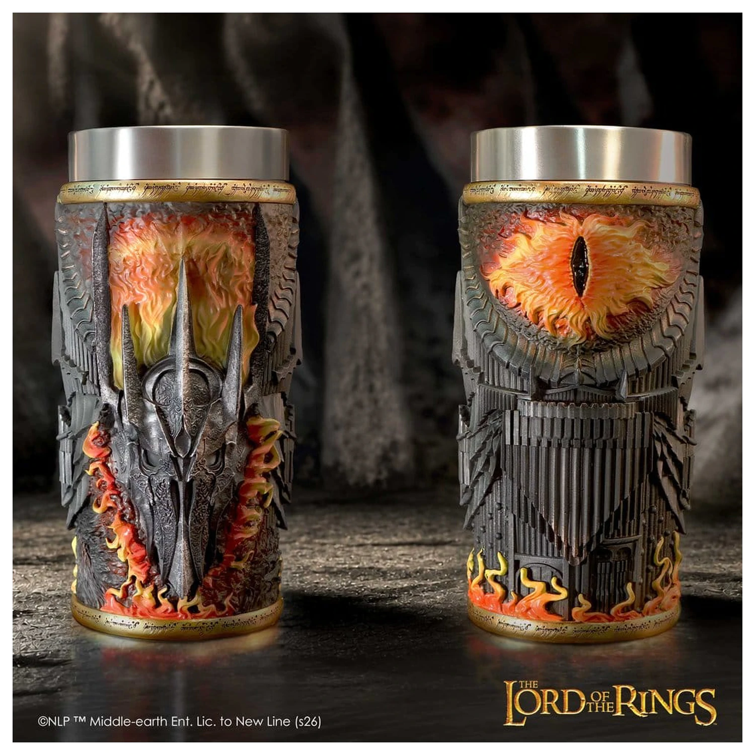 Lord of the Rings Kelch Sauron 20 cm Produktfoto