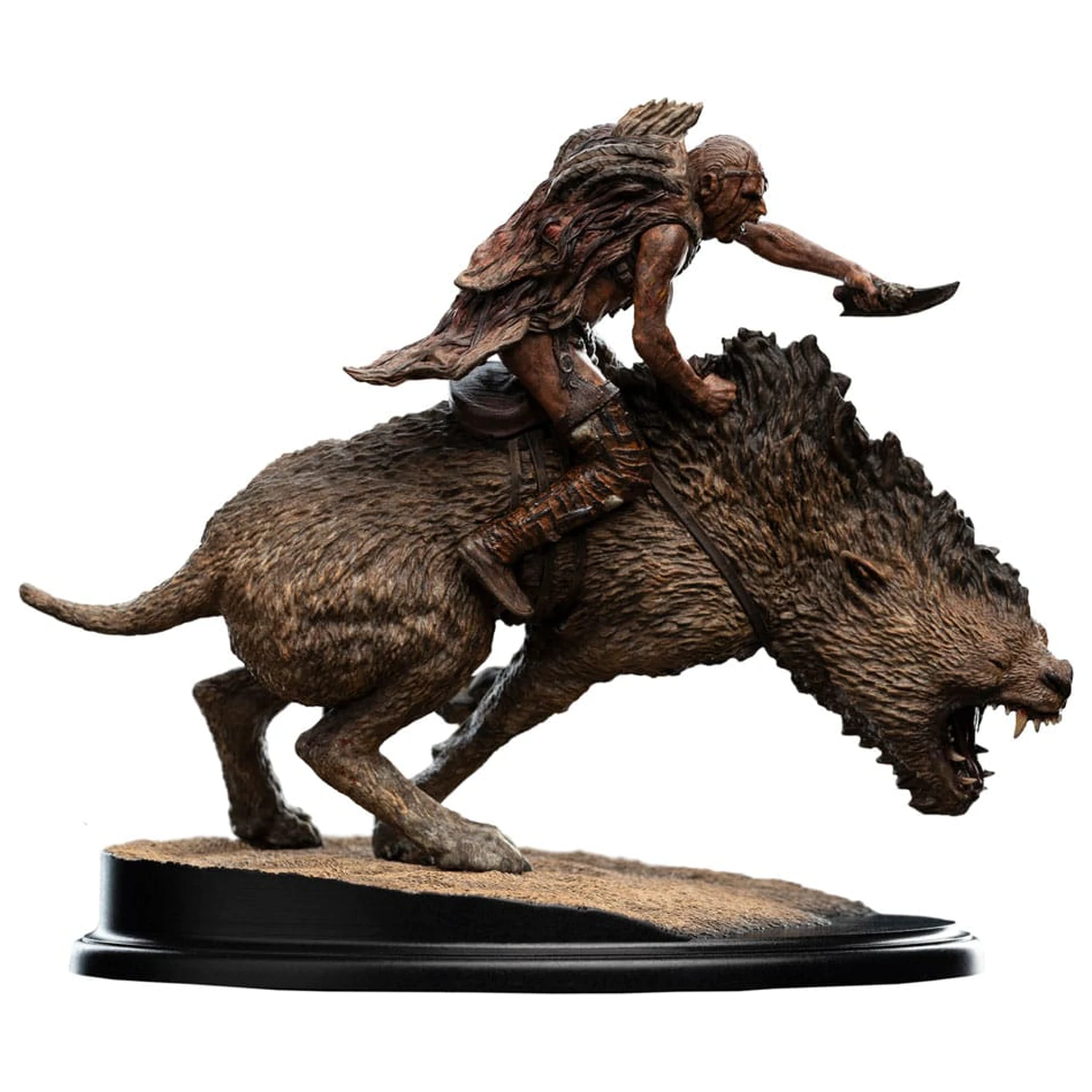 Lord of the Rings Mini Statue Sharkû on Warg 18 cm Produktfoto