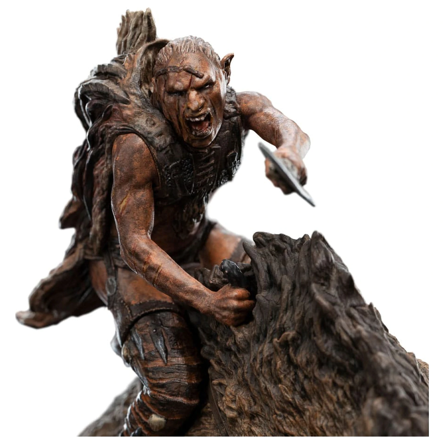 Lord of the Rings Mini Statue Sharkû on Warg 18 cm Produktfoto