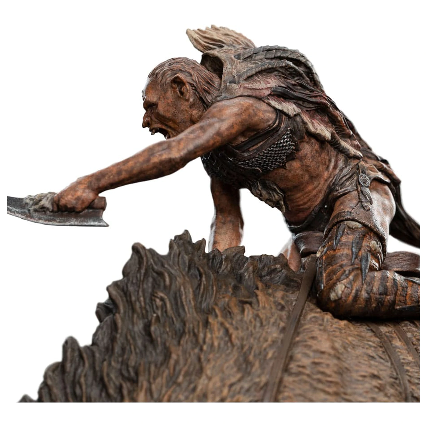 Lord of the Rings Mini Statue Sharkû on Warg 18 cm Produktfoto