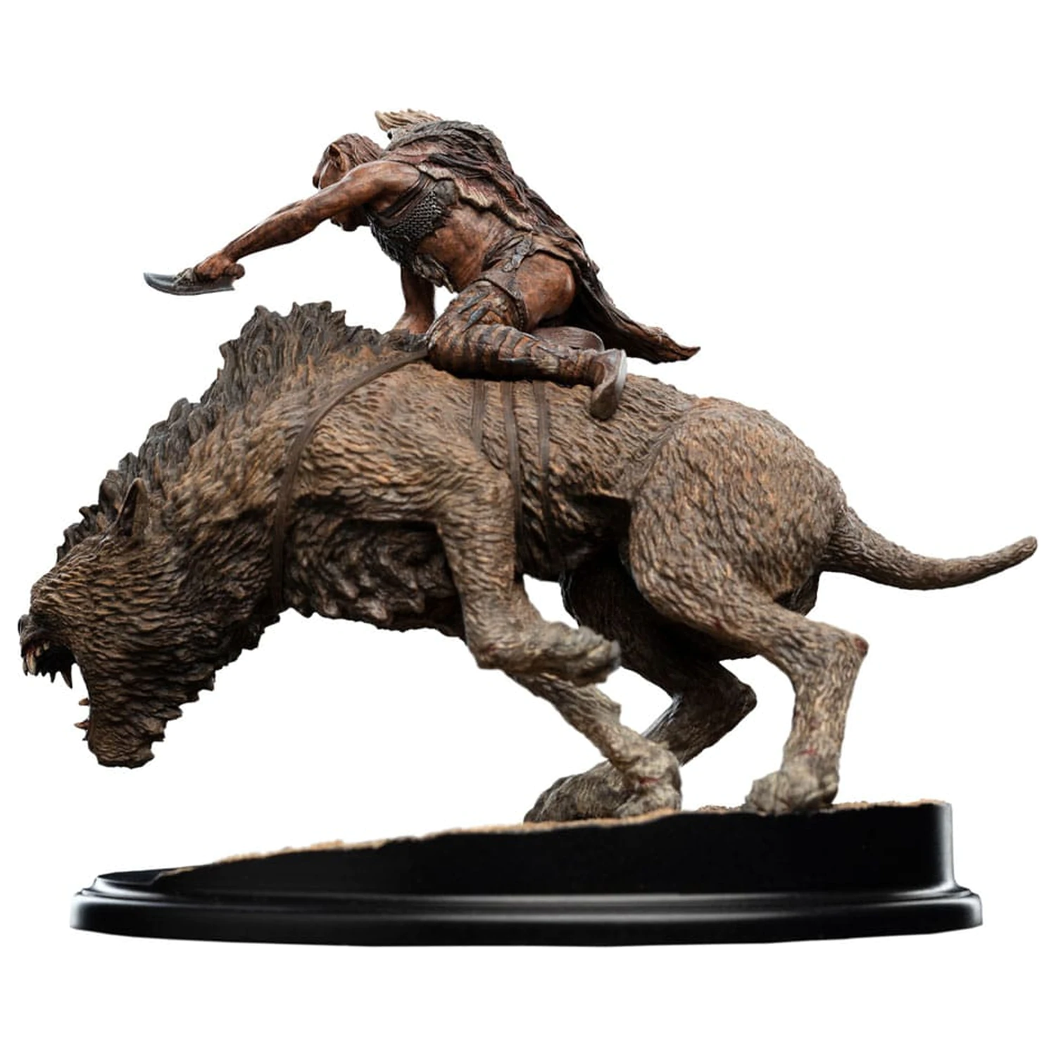 Lord of the Rings Mini Statue Sharkû on Warg 18 cm Produktfoto